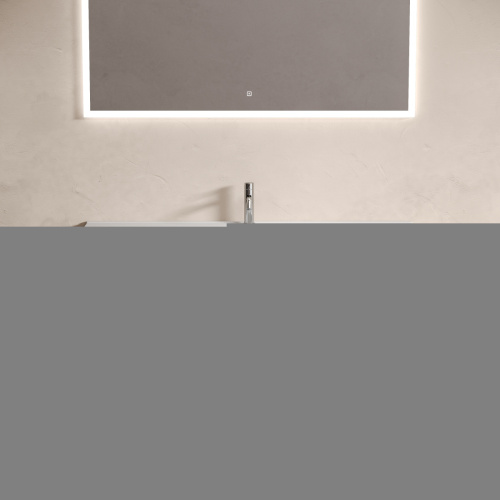 Тумба под раковину Sancos Libra LB120-1W 120х50 подвесная цвет белый - фото 3